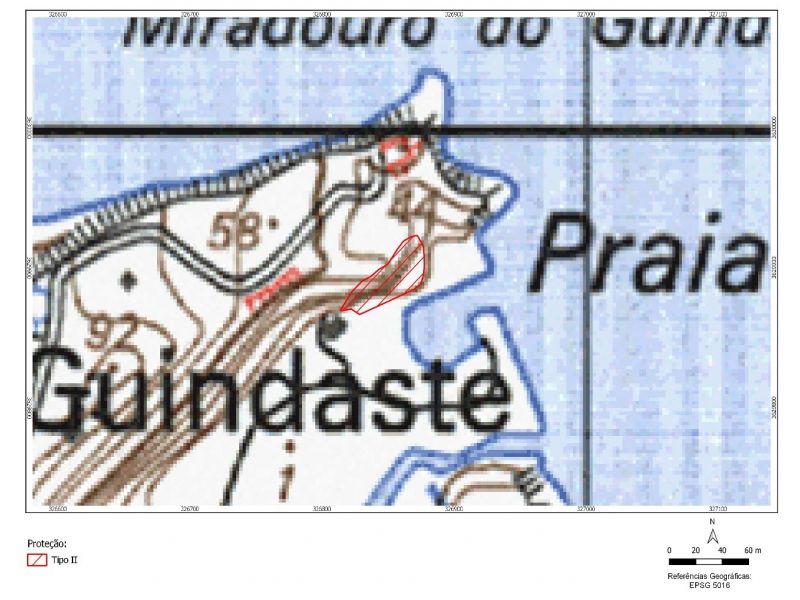 mapa2 Disjuncao Prismatica Foz Ribeira do Faial