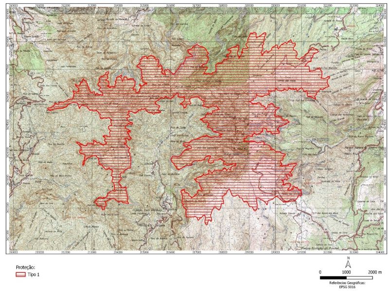 mapa2 Macico Montanhoso Central