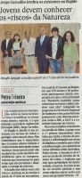 Jovens devem conhecer os riscos da Natureza (Jornal da Madeira)