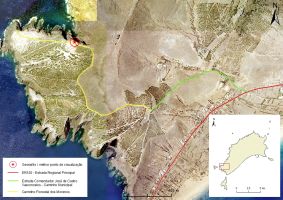Localização geográfica no ortofotomapa - PSt02 