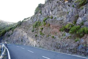Lombo do Mouro - contacto entre o CVS1 e o CVM3 © Brum da Silveira