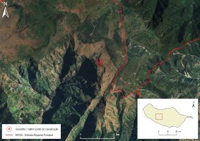Localização geográfica no ortofotomapa - PS01