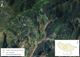 Localização geográfica no ortofotomapa - RB01