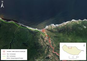 Localização geográfica no ortofotomapa - SV03