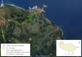 Localização geográfica no ortofotomapa - PM01