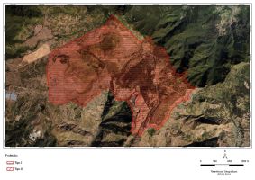 mapa1 Glaciar de Planalto Paul da Serra